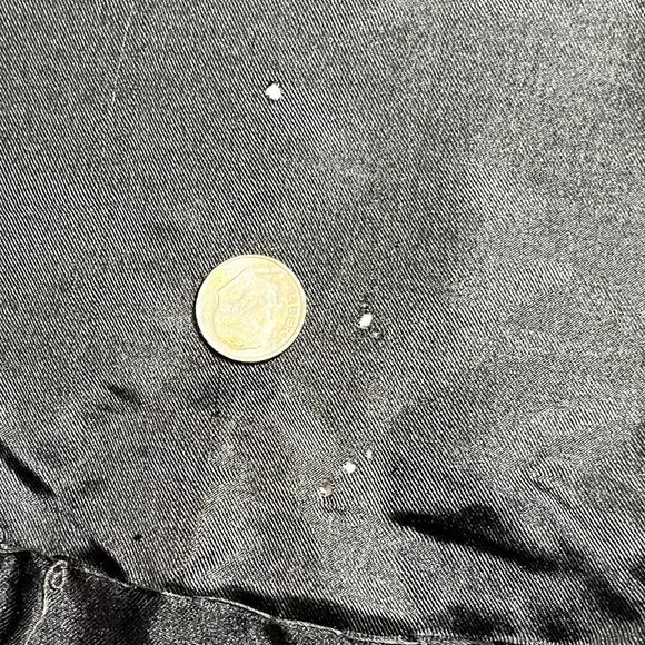 Antique Victorian Fortune Teller Topper Dress Top Black Satin Beaded & Tassels - Picture 15 of 16